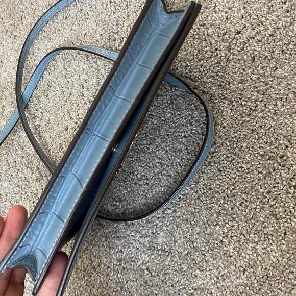 Coach Croc Crossbody fold over bag - Picture 5 of 6